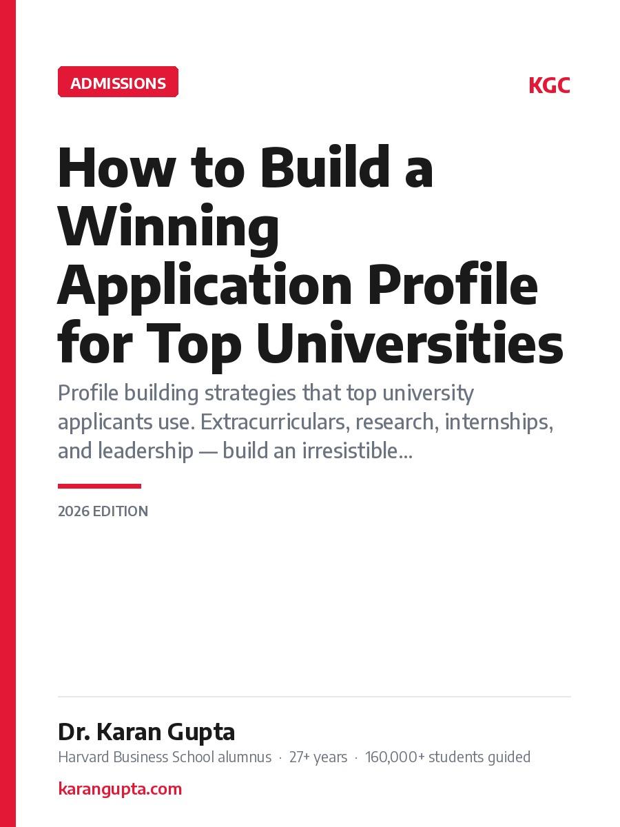 How to Build a Winning Application Profile for Top Universities