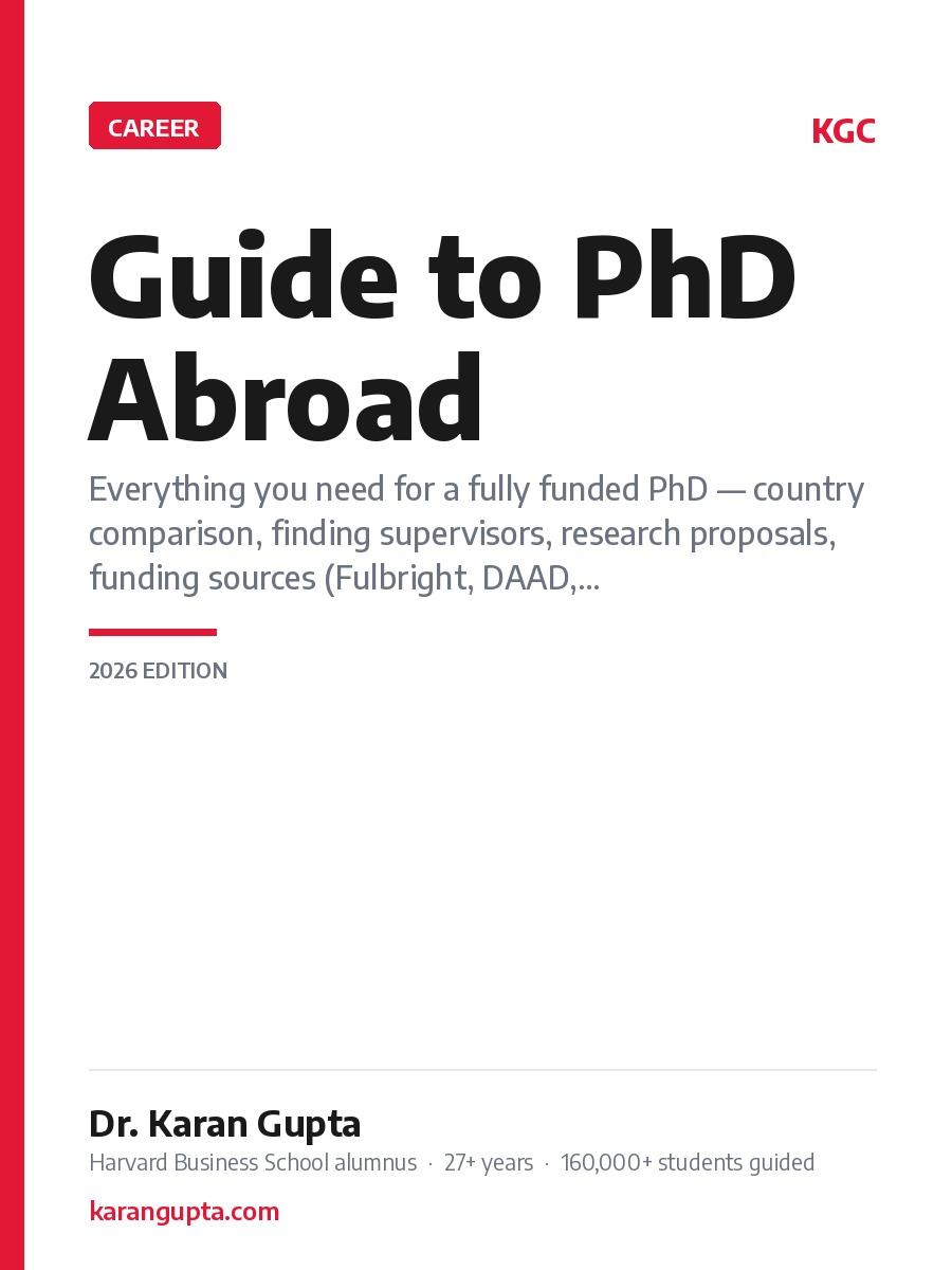 The Complete Guide to PhD Abroad 2026