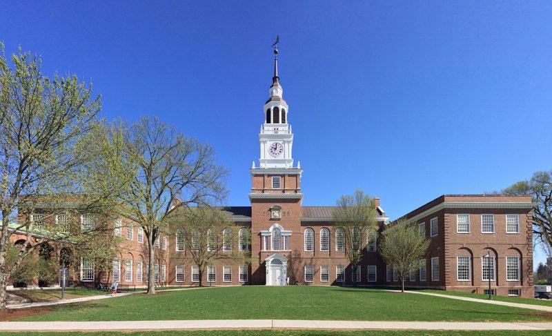 Dartmouth College campus Hanover New Hampshire