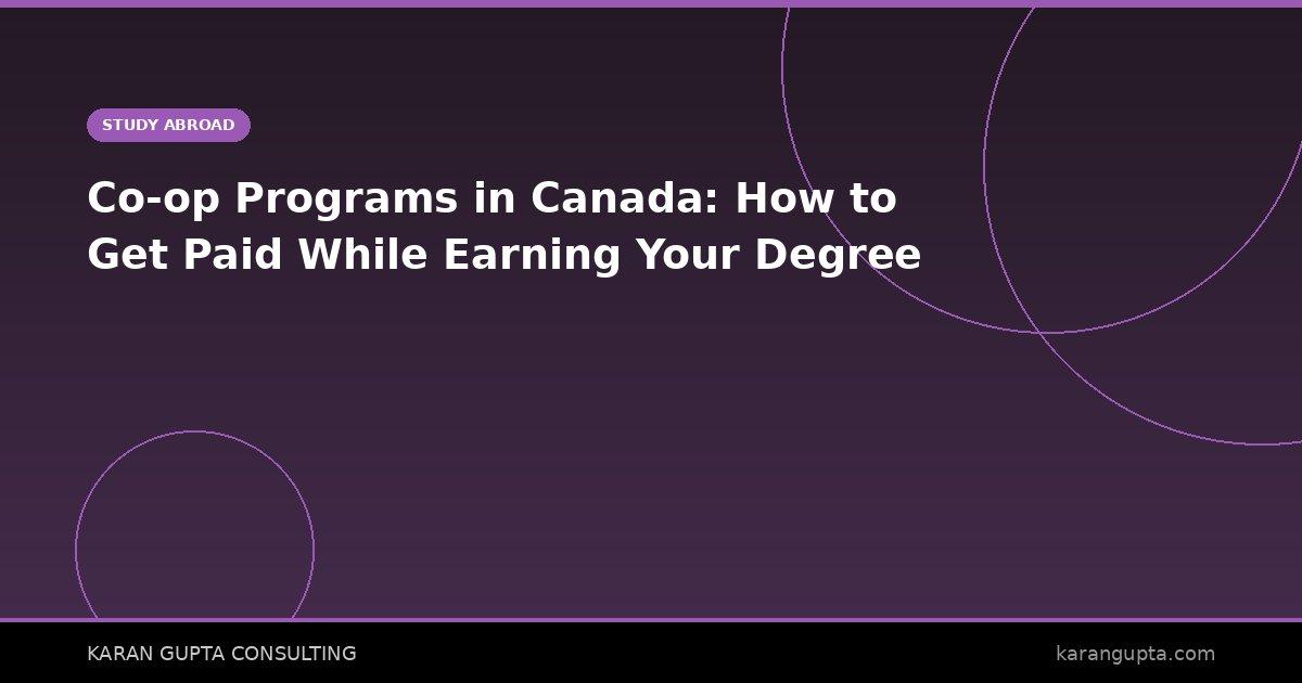 Co-op Programs in Canada - Student at Simon Fraser University