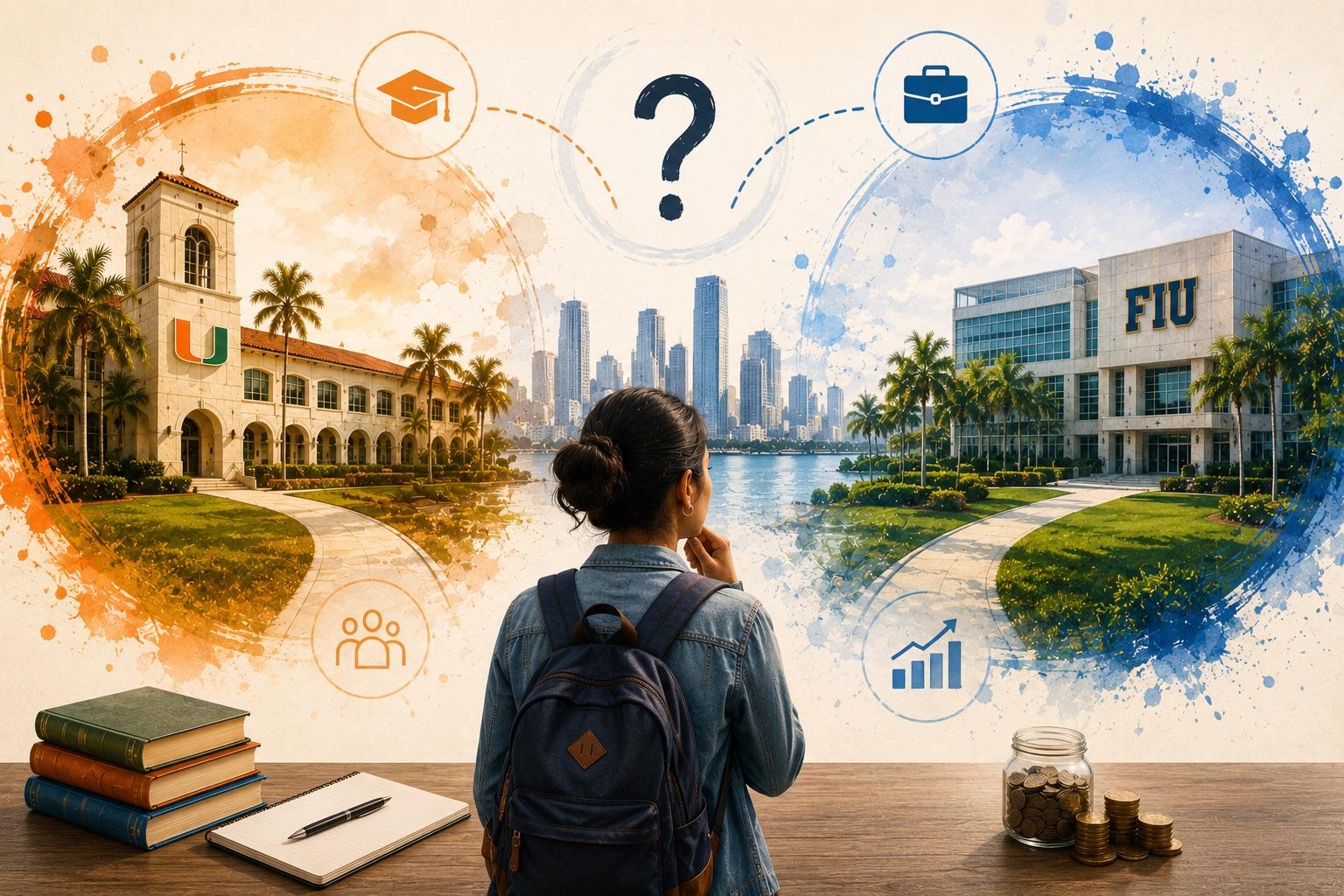 UMiami vs FIU: Is the ₹45 Lakh Annual Cost Gap Worth It?