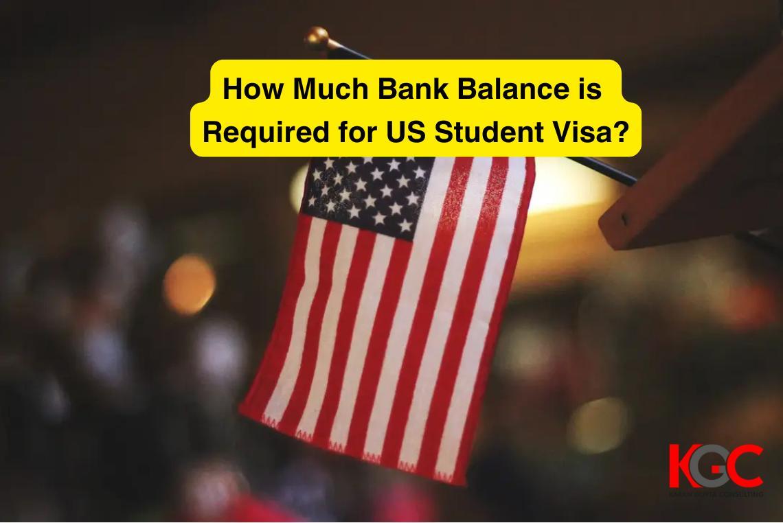 US Student Visa Bank Balance Requirement