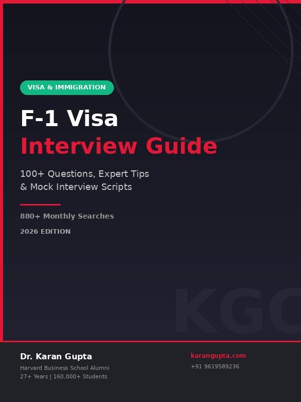 F-1 Visa Interview Guide: 100+ Questions & Expert Answers