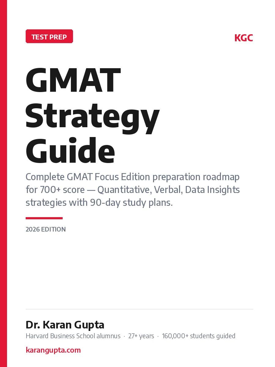 GMAT Strategy Guide 2026