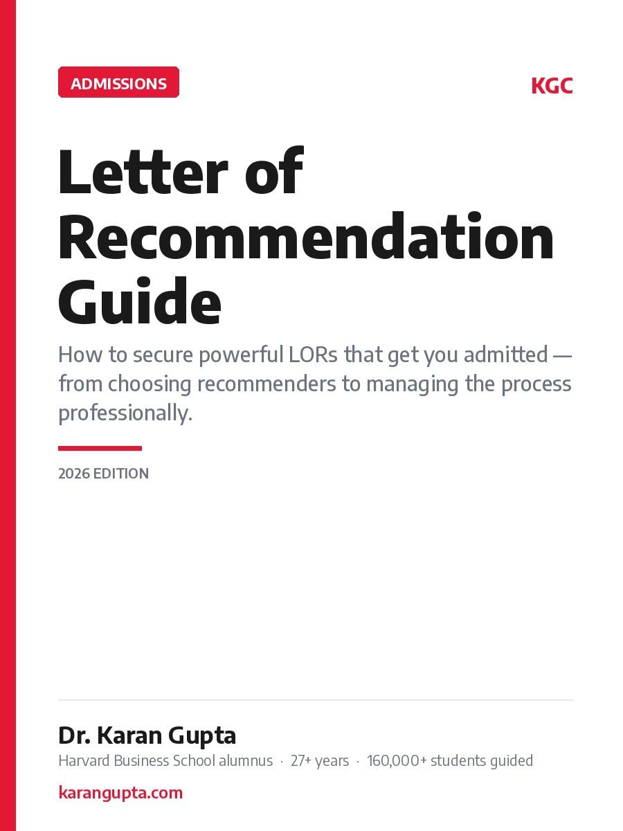 Letter of Recommendation Guide 2026
