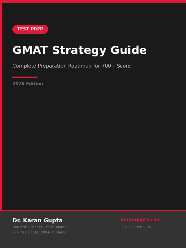 GMAT Strategy Guide 2026