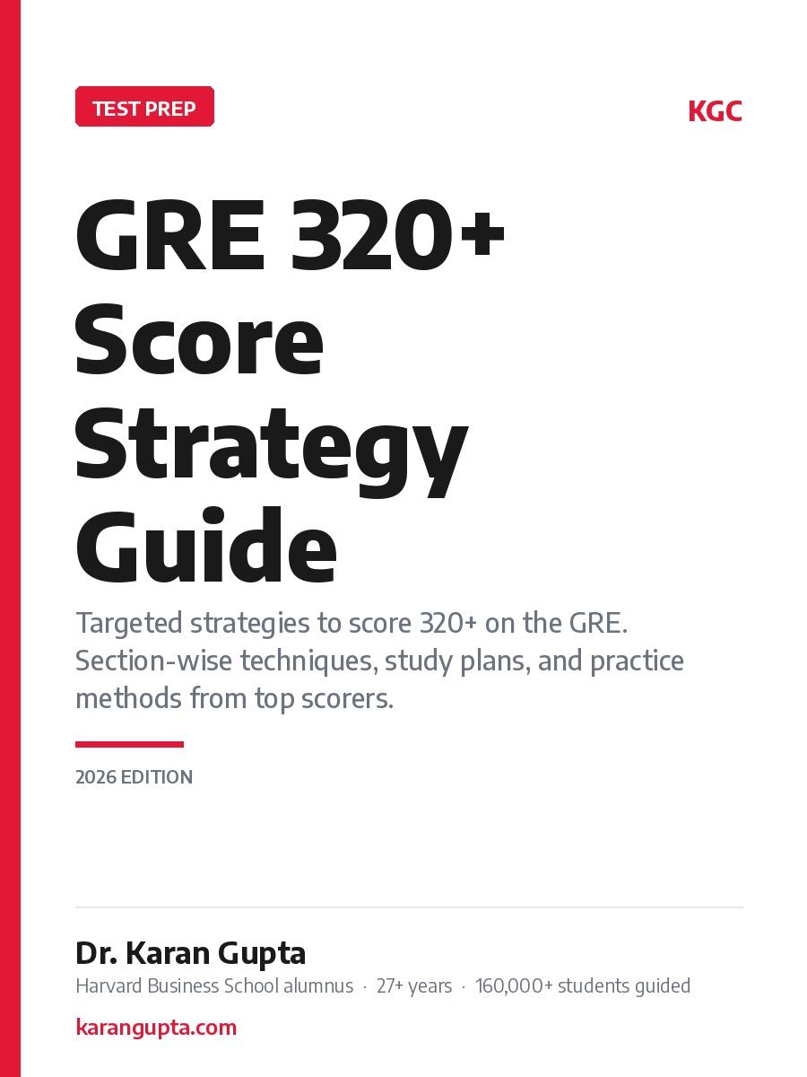 GRE 320+ Score Strategy Guide