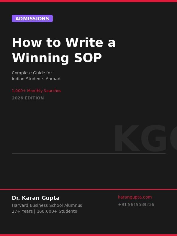The Ultimate Guide to Writing a Winning SOP 2026