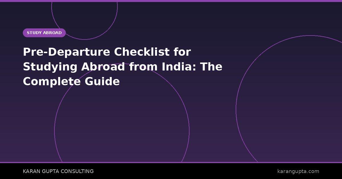 Pre-Departure Checklist - Suitcase with passport at airport terminal
