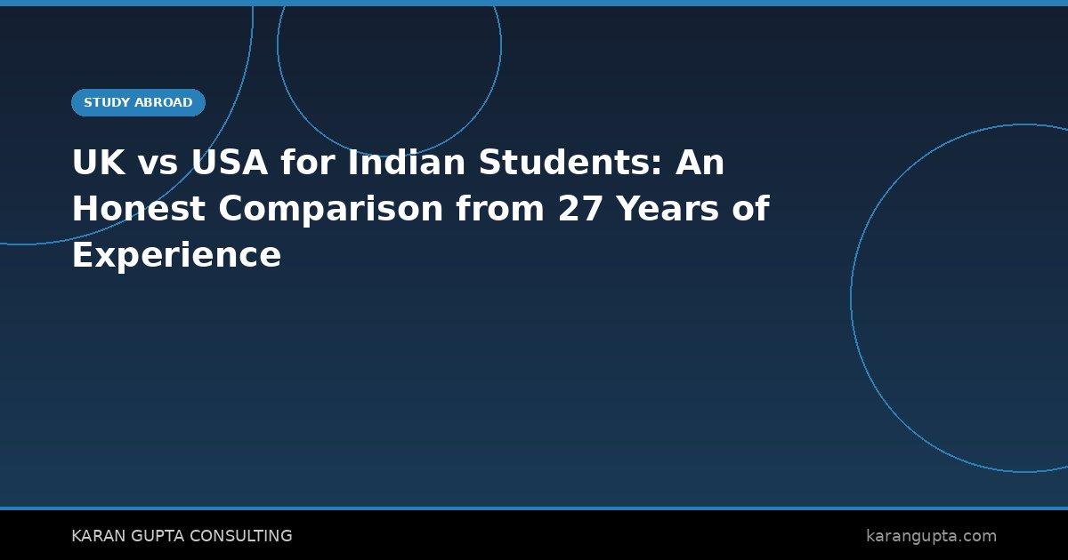 UK vs USA for Indian Students - King's College London building